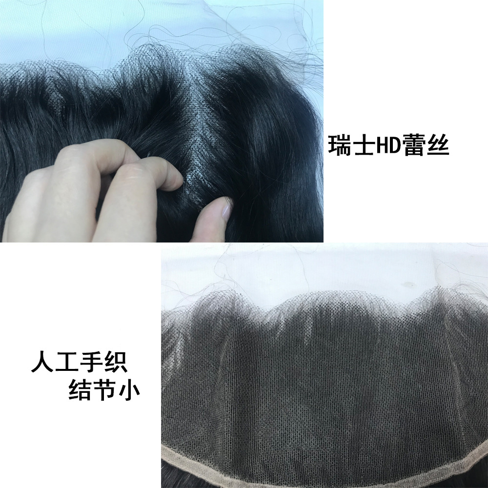 Wig HDlace closure inverted hair HD lace...