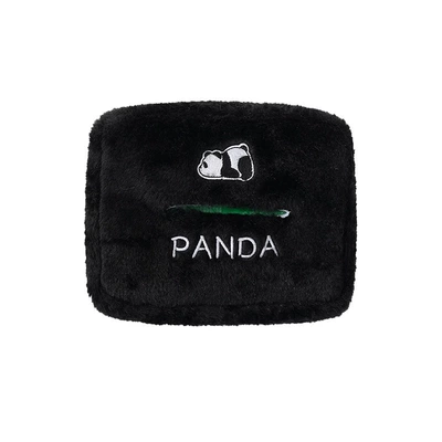 Car tissue box/set | Car Tissue Hanging Bag - rabbit-fur-panda-tissue-box