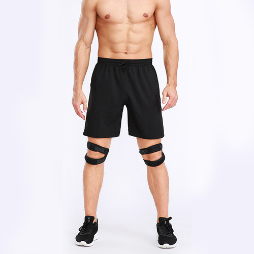 Silicone Patellar Strap Professional Sports Fitness Jump Rope Squat Dual-Direction Pressure Shock Absorption Adjustable Breathable Knee Protection