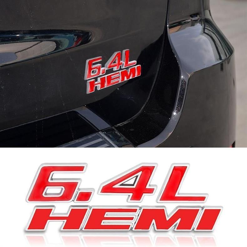 Jeep Grand Cherokee Wrangler Cherokee Dodge 392 6.4L HEMI displacement metal rear emblem