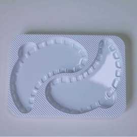 定制pvc吸塑圆形泡壳透明pet吸塑内托包装托盘pp对折吸塑包装定做