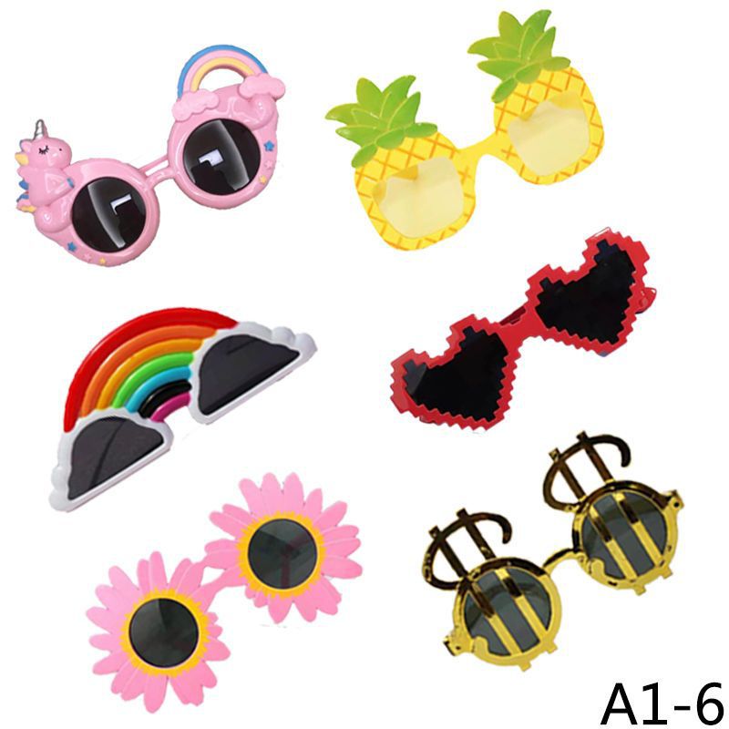 Divertido gafas de sol bodas damas de honor fotos accesorios de boda fiesta de cumpleaños gafas de escultura de arena gafas en línea gafas extrañas