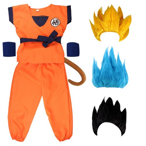 Dragon Ball Goku costume children's men's turtle pie cosplay anime performance costume Halloween costume