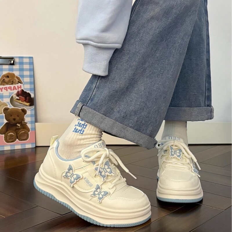 女童鞋子2025新款春秋季休闲板鞋中大童小白鞋软底时尚儿童运动鞋|undefined