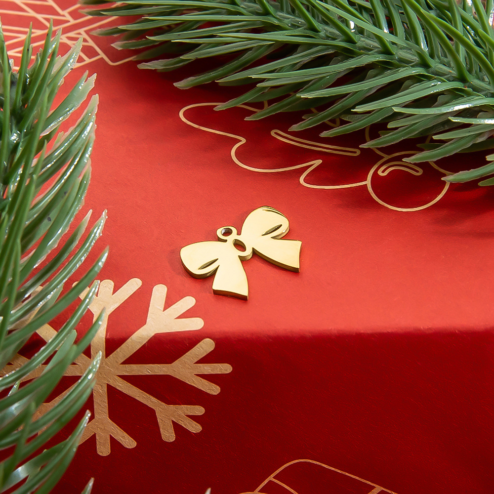 Wholesale Jewelry Cute Santa Claus Christmas Socks 304 Stainless Steel display picture 4