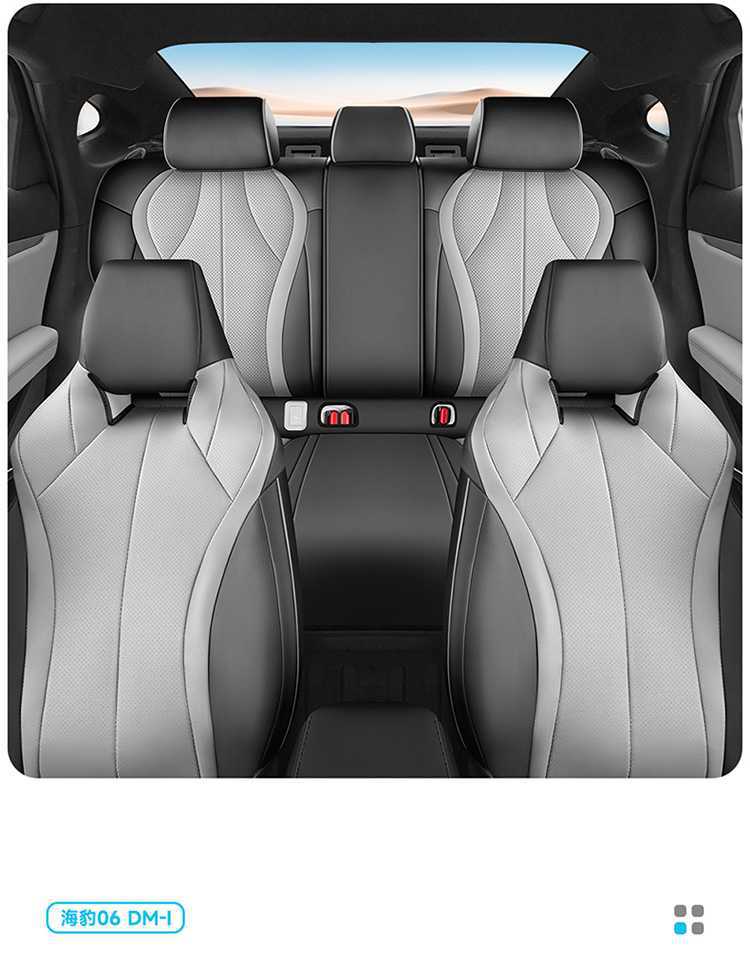 Specifically designed for 25/26 model BYD Seal 06DMI/EV, full-cover car seat cushion and seat cover