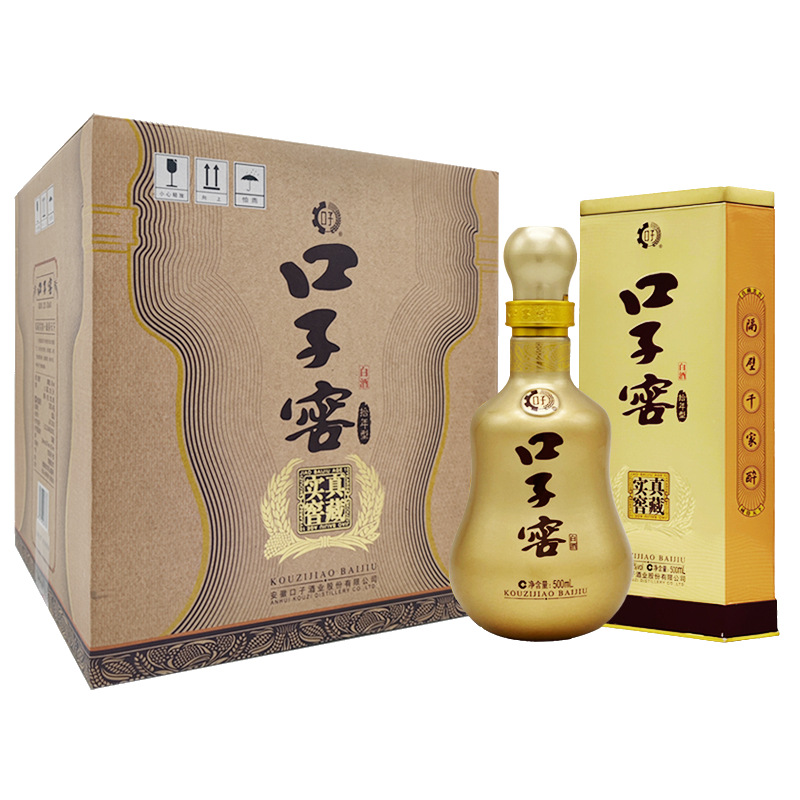 口子窖十年   纯粮食白酒 整箱 41度 500mL 4瓶