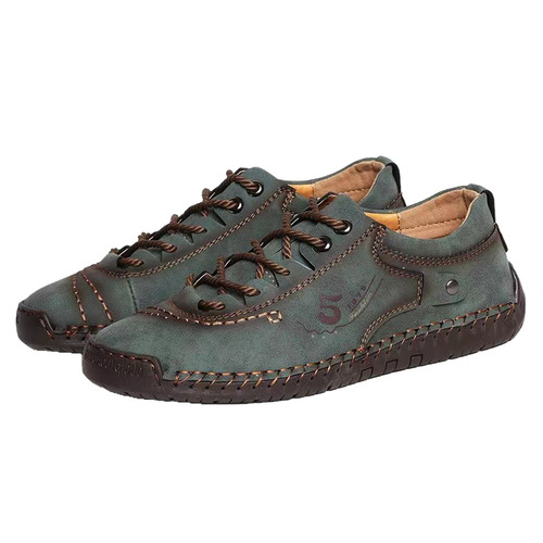 Men's Plus Size Soft Sole Handmade Versatile Leather Shoes