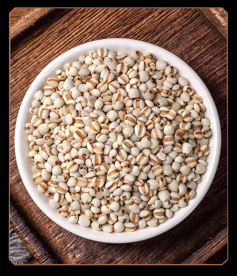 Coix Seed Yi Yi Ren 500g Dried Job's Tears Herbal Tea Ingredient Guizhou New Crop in use