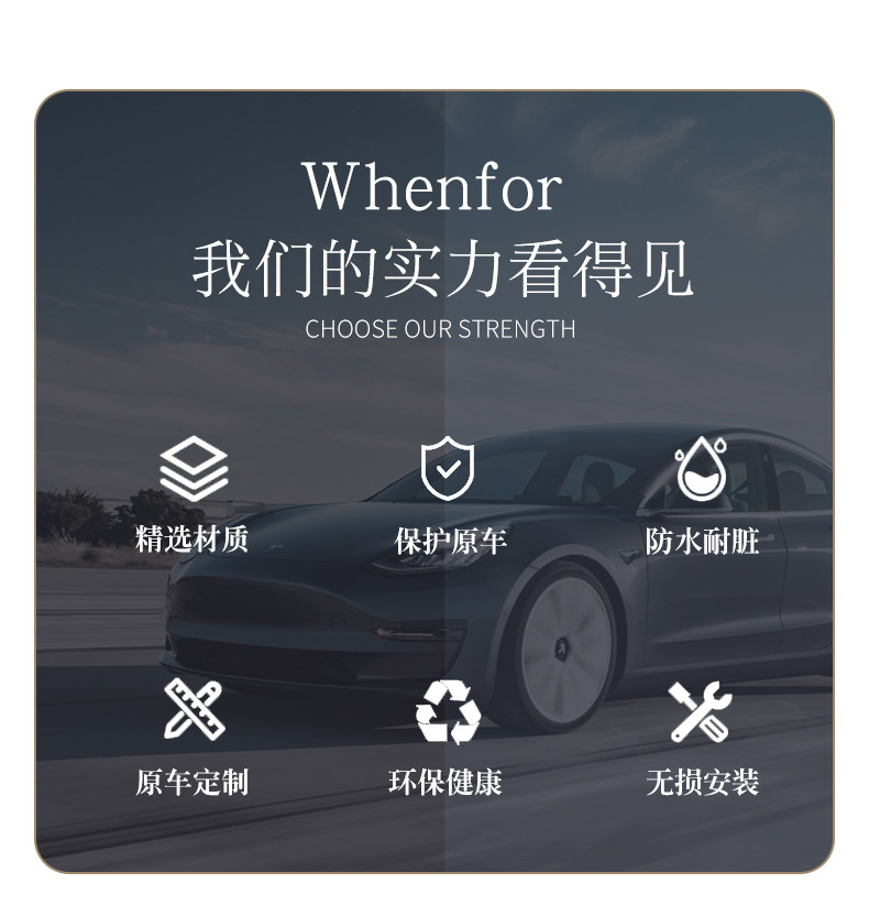 Anti-Kick Pad Rear Central Control Seat Back Protector for Tesla Model Y/3