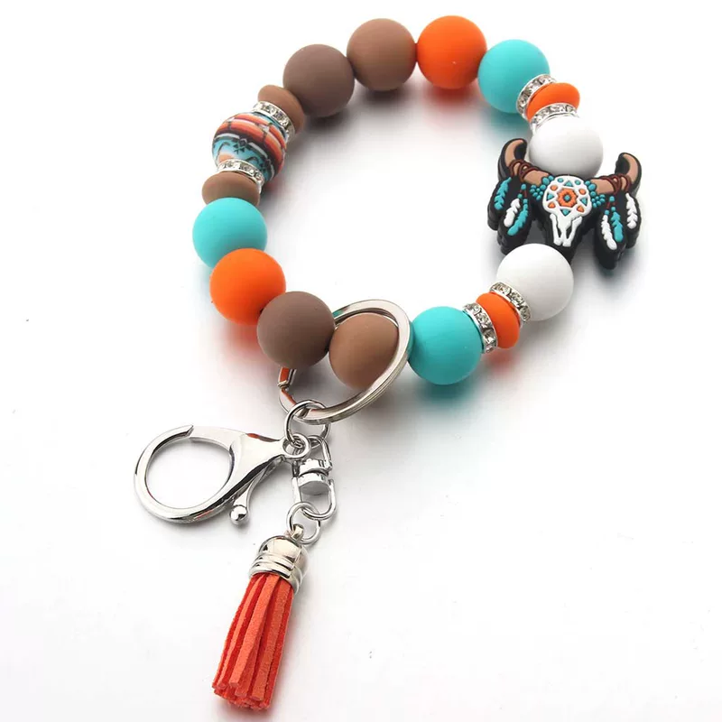 (Cross-border trading), denim silicone keychain, accessory, pendant