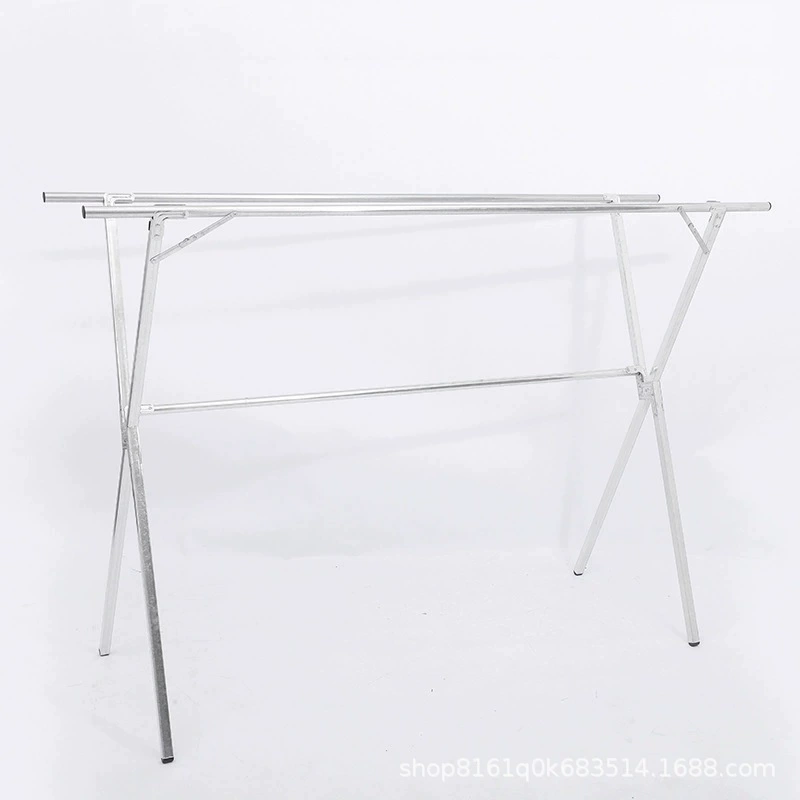 Круглая трубка складная вешалка для сушки оцинкованная 25 круглая трубка для сушки 1.9 м 32 круглая обостряющаяся тройная вешалка для сушки