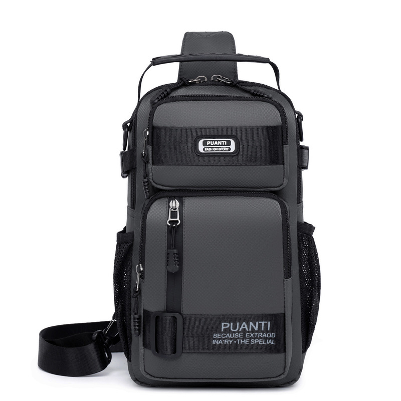 Bolsa de pecho de gran capacidad para hombres transfronterizos, bolsas deportivas de alta calidad para montar, bolsas de hombro para viajar, mochila