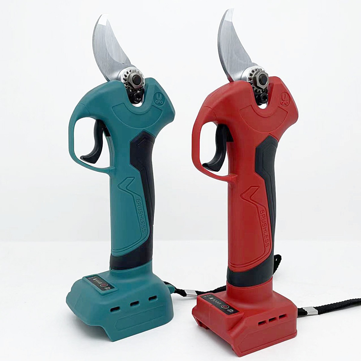 Tijeras eléctricas tijeras de podar de árboles frutales de mano recargable potente jardín tijeras eléctricas de litio tijeras de rama gruesa tijeras eléctricas de rama