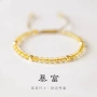 天然镀金手工小众珠手链