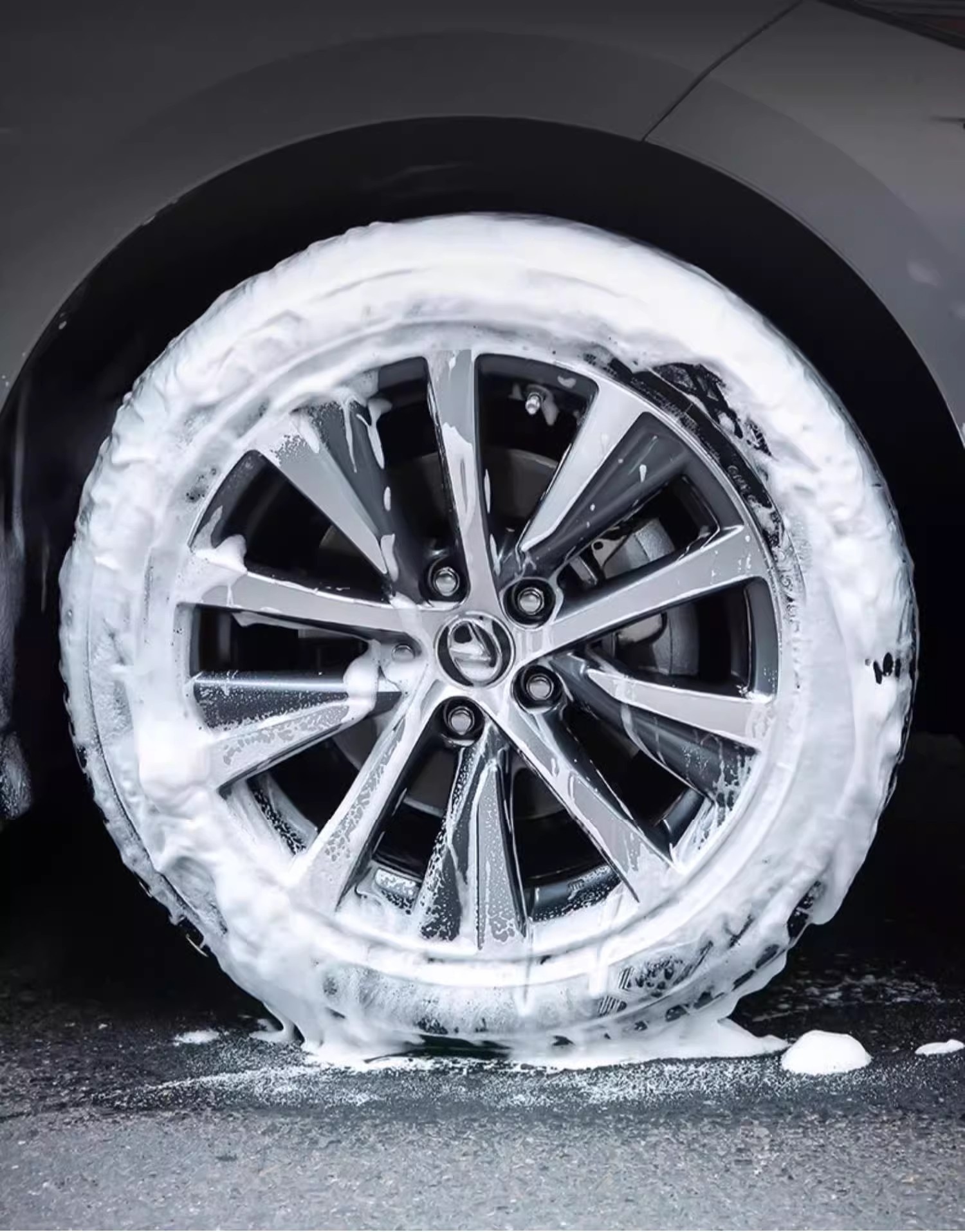 Car Tire Wax Gloss Enhancer Foam Cleaner Anti-Aging Refurbishment Glaze Tire Polishing Maintenance Decontamination Maintenance Wax