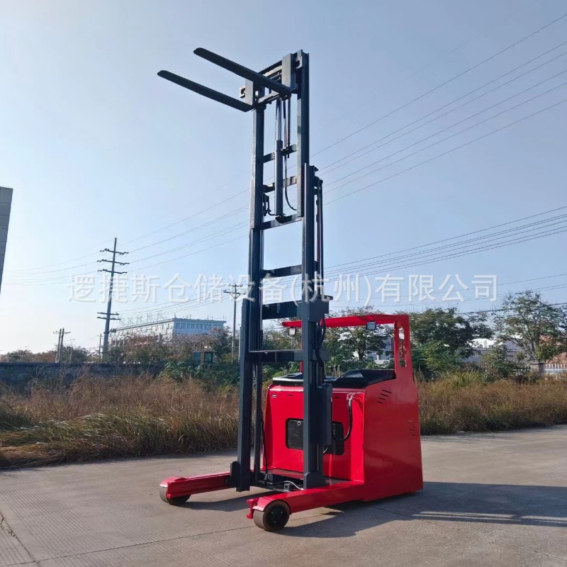 全电动座驾式前移式叉车2吨升高5m堆高车电子助力转向堆垛车