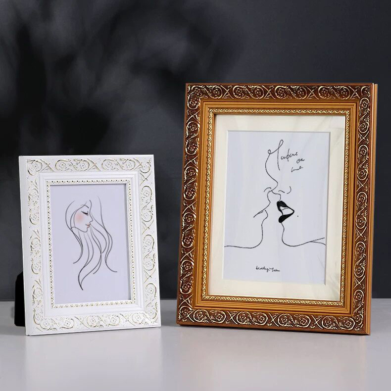 Solid Wood European-Style Vintage Photo Frame 6inch Photo Frame Stand 78inch 10inch A4 Horizontal Frame Wall Hanging Photo Frame Made from Washed Photos Solid Wood European-Style Vintage Photo Frame 6inch Photo Frame Stand 78inch 10inch A4 Horizontal Frame Wall Hanging Photo Frame Made from Washed Photos