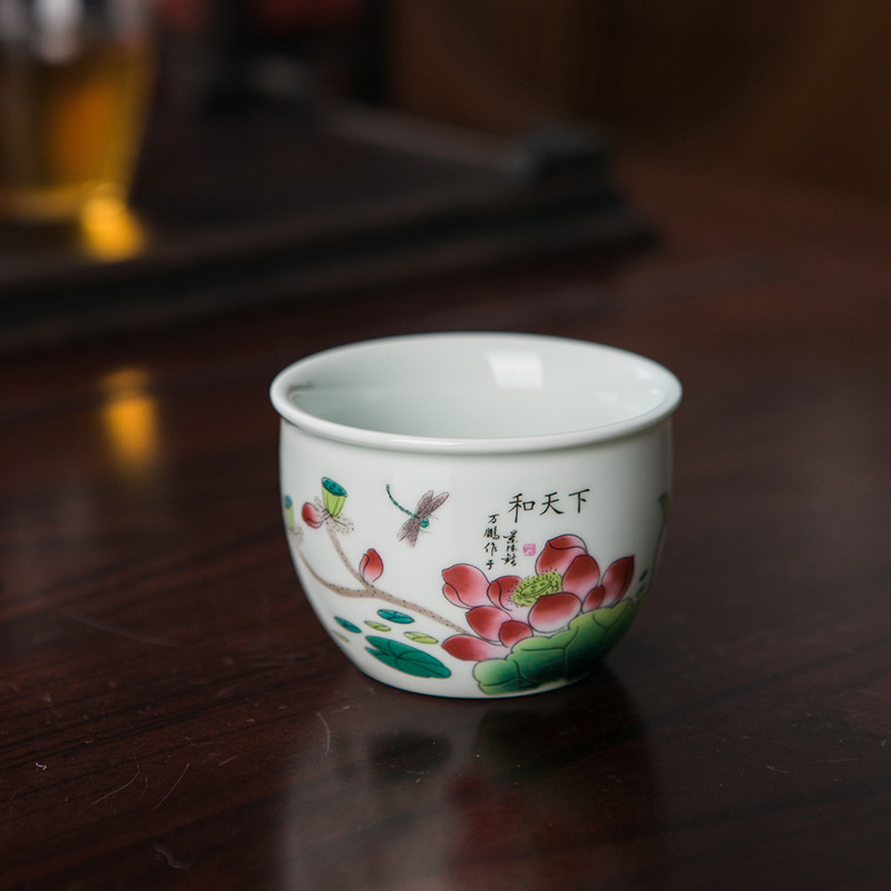 瓷泥大缸杯和天下