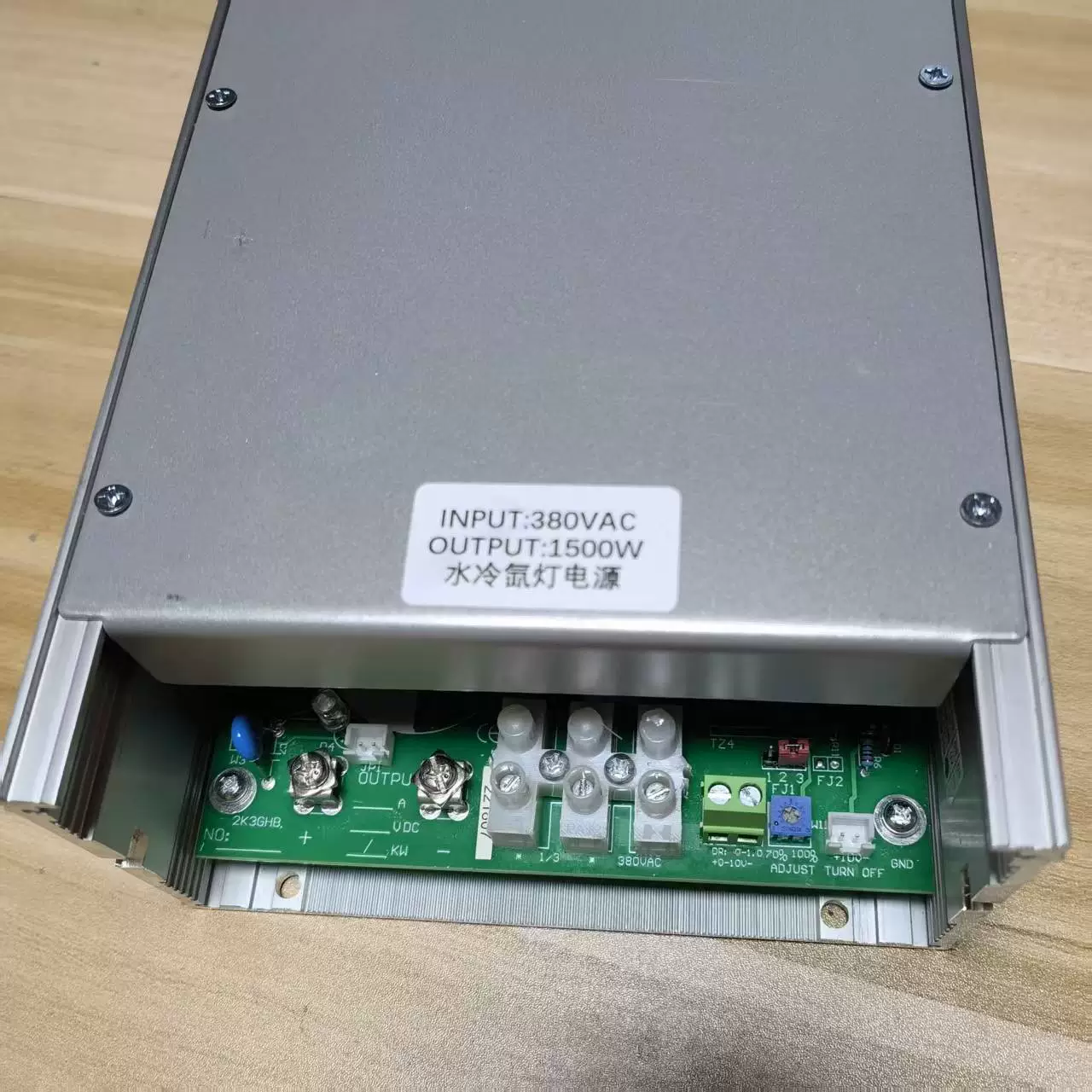 Power supply, 10v, 1500W, 380v