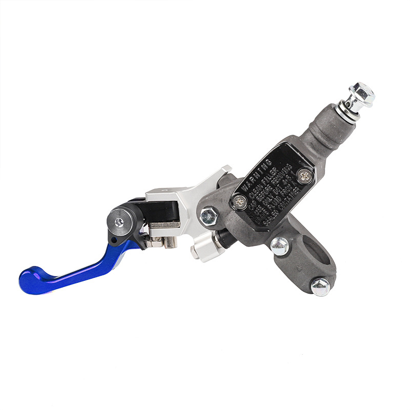 Bomba de embrague hidráulico izquierda de alta asignación con mango anticaída azul