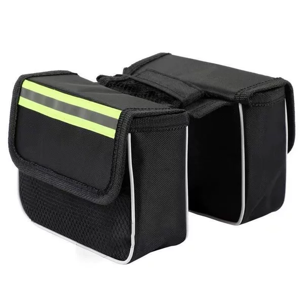 Bicycle Front Beam Bag Mountain Bike New Hard Shell Beam Bag Bicycle Saddle Bag Upper Tube Bag Riding Equipment Accessories