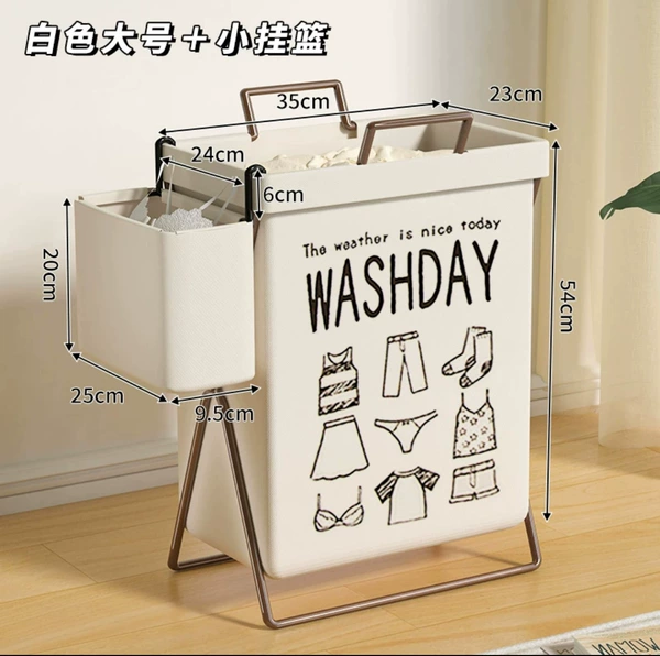 Coarse hanger clothes with cover cotton linen fabric