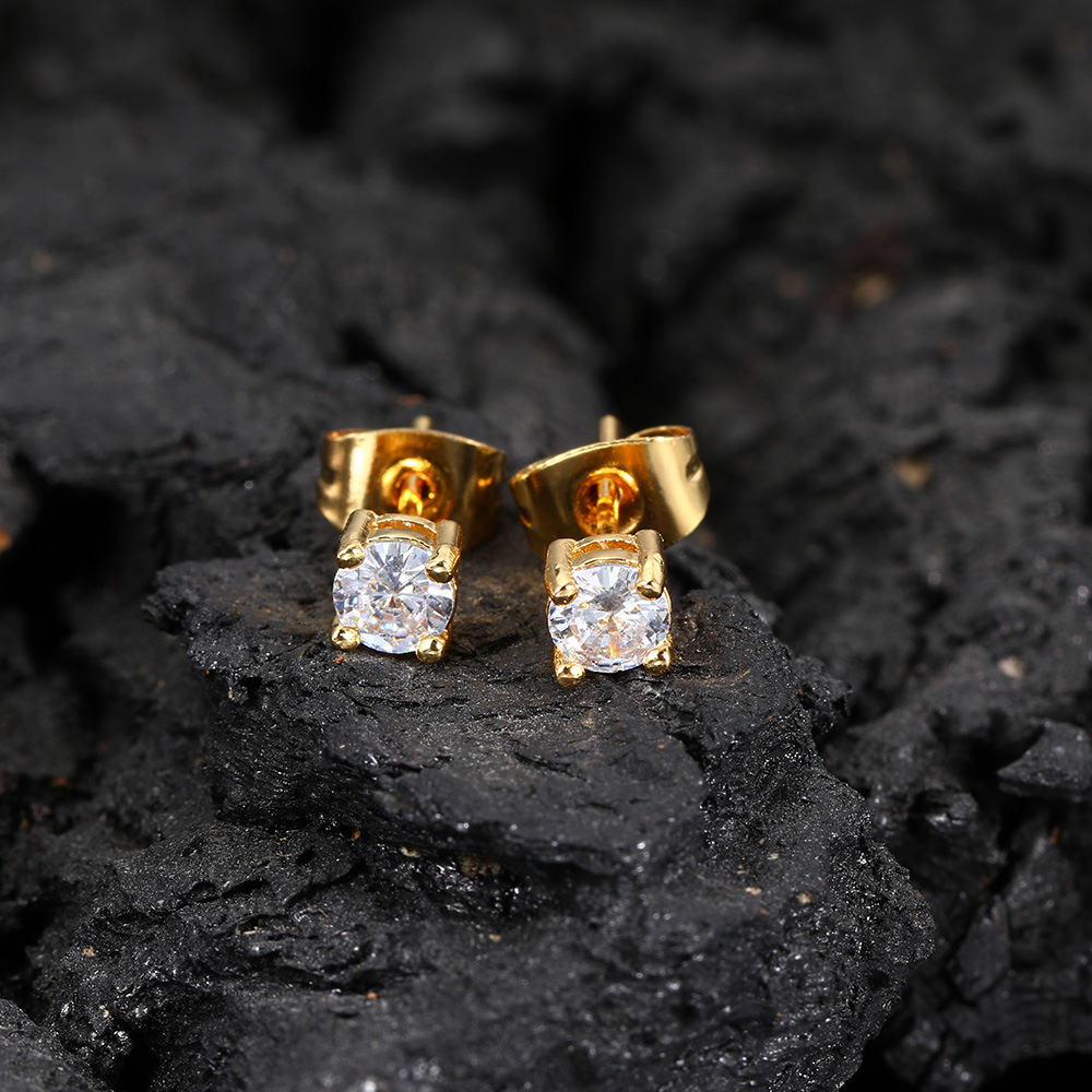 6g Weight Zircon Inlay Material Bracelets, Earrings, Necklace Classification Jewelry Set Quantity Daily, Shopping Occasion Copper Material Geometric Pattern Women's Gender Plating, Inlay Design Elegant Style Elegant Lady Geometric Copper Zircon Bracelets Earrings Necklace In Bulk 2
