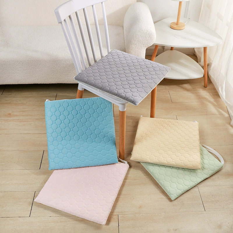 Ледяная шелковая дышащая подушка для летнего офиса коврик для ковриков для сидения летом подушка для стула для студентов задница подушка для сидений