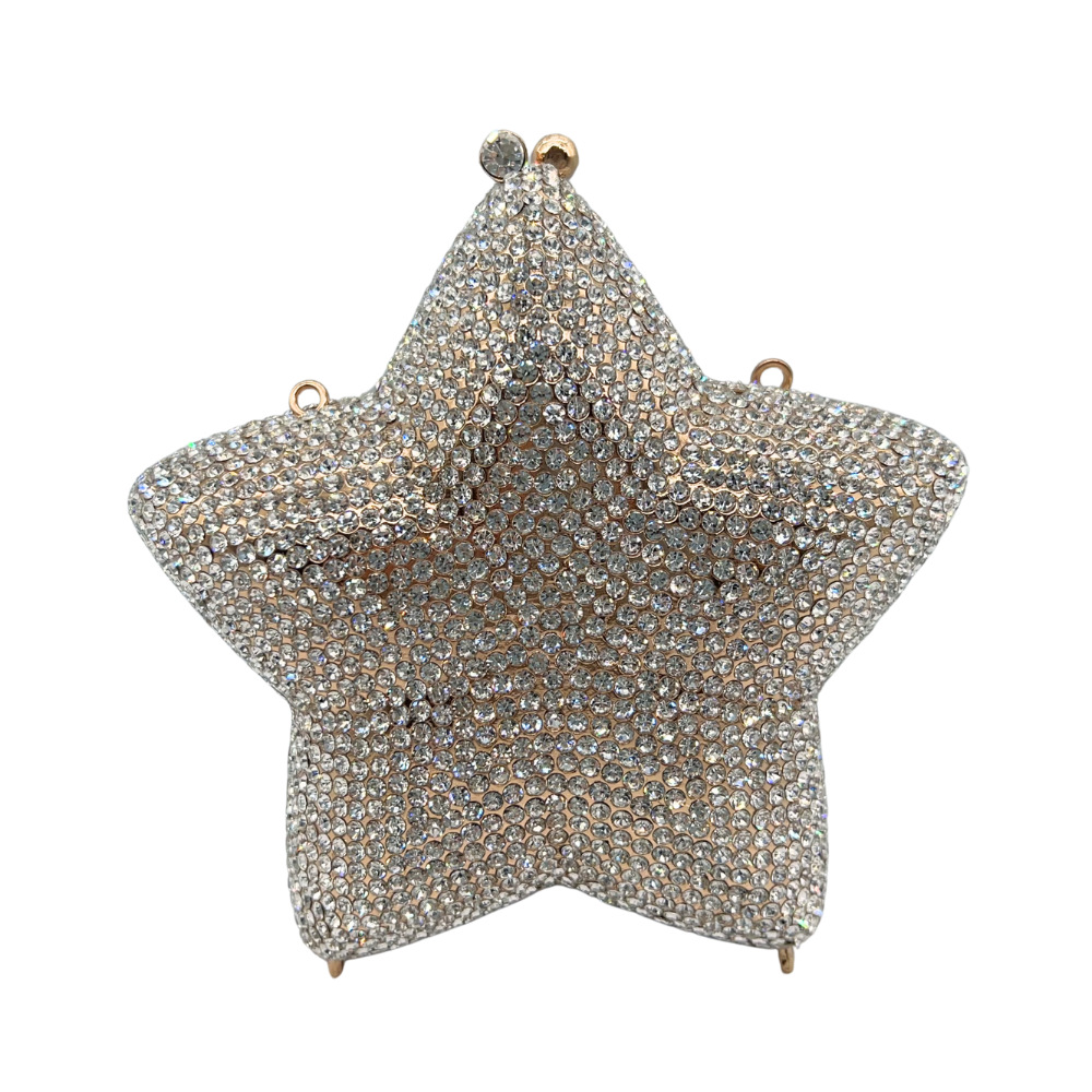 Diamante blanco con fondo de oro