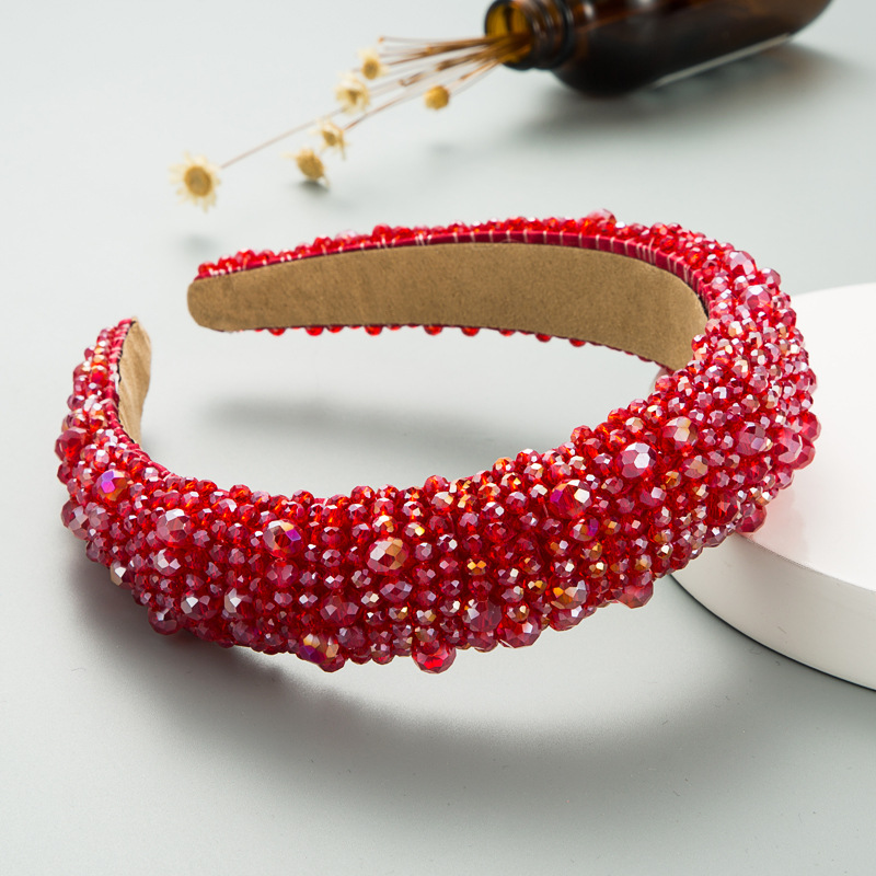 Crystal Beaded Headband display picture 6