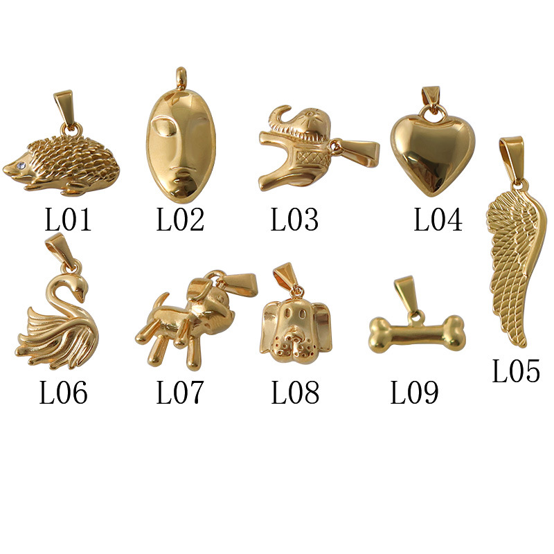 10g Weight Pendant Jewelry Making Type Real Gold Plated Plating Material 1 Piece Quantity Holiday, Daily Occasion 304 Stainless Steel Material Geometric Pattern Unisex Gender Retro Style Waterproof Non Tarnish, Plating Craft 1 Piece 304 Stainless Steel Real Gold Plated Geometric Pendant 无