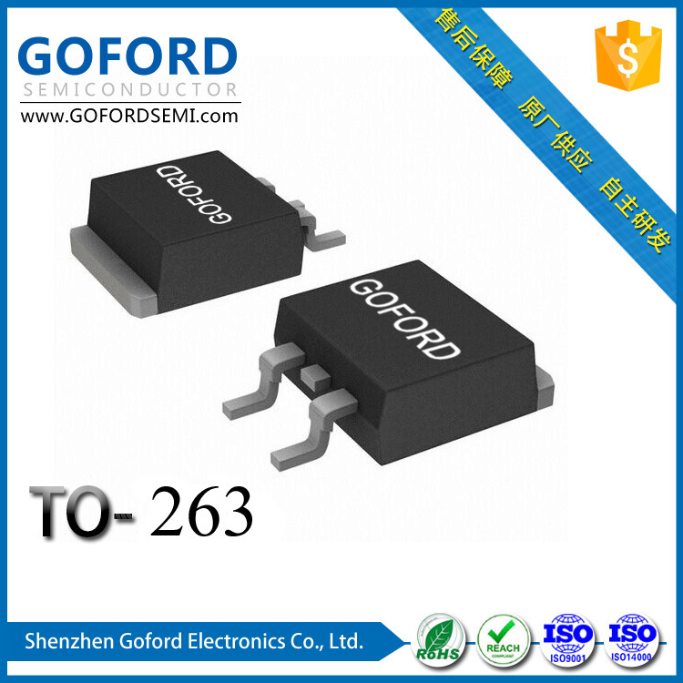 MOS管  G75P04M  -40V -80A 5.3mΩ P管 TO-263贴片  GOFORD