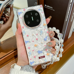 華為mate x6透明小砕花mate x5シンプルな転倒防止mate x3女性用保護カバーに適しています