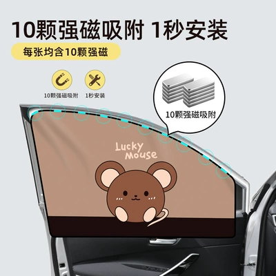 car curtain multi-pattern magnetic | Car curtains