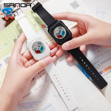 SANDA���wħ���ֱ���ŮLED���ֵС���¹���ɫ���z���s�W����ӱ�