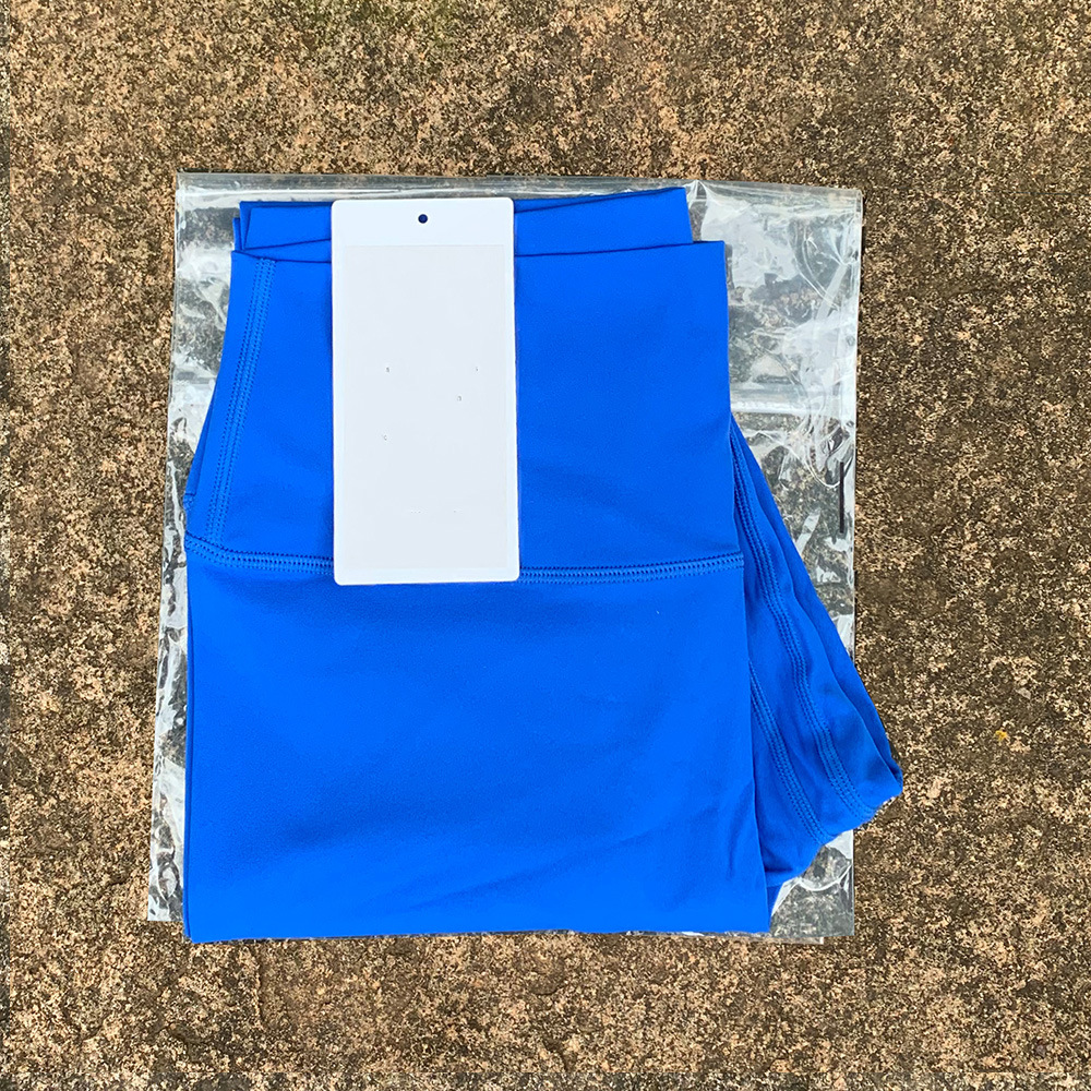 LULU ヨガパンツ 両面起毛 スリムフィット ヌード ハイウエスト スポーツパンツ 高弾性 桃尻 吸湿通気性 9点パンツ