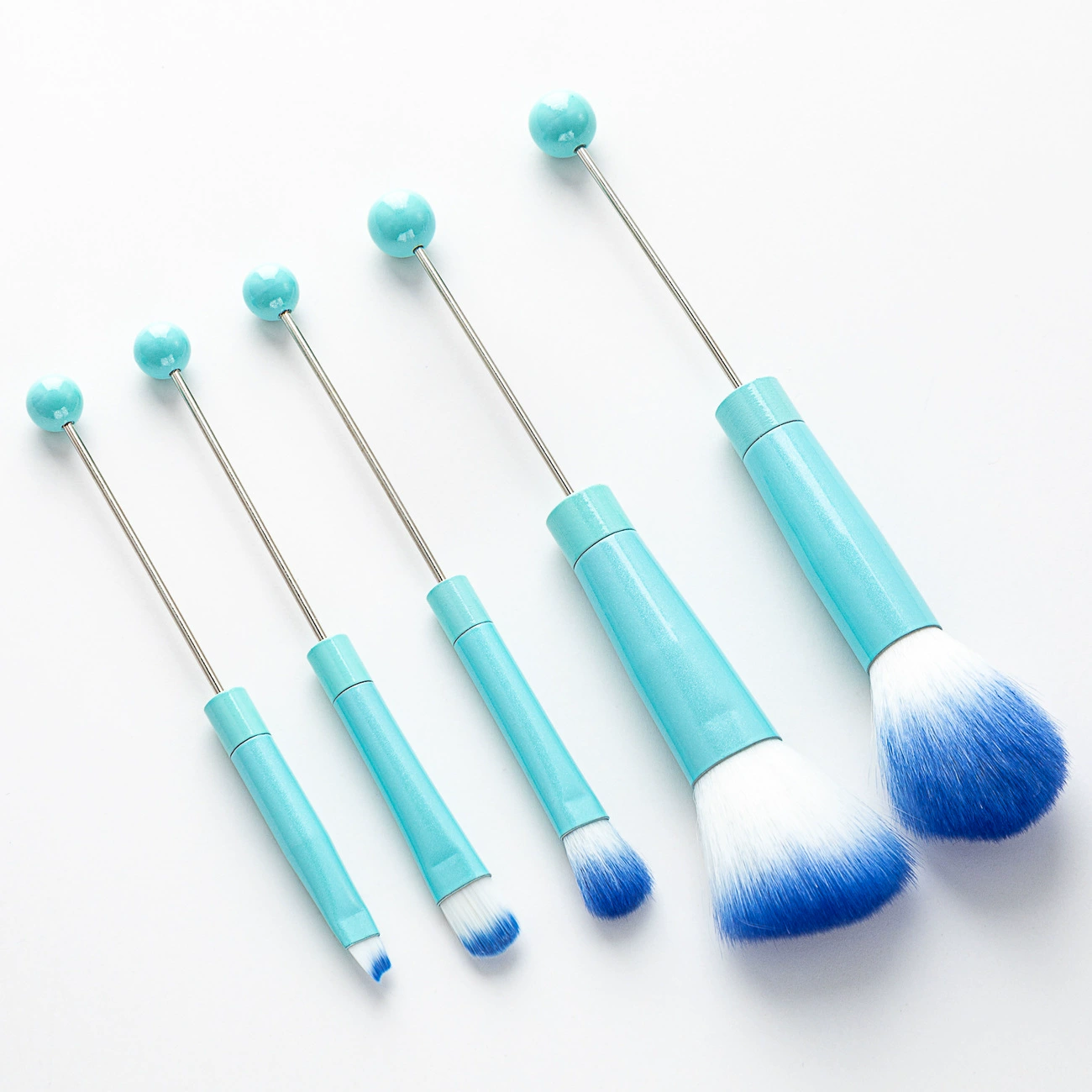 Металлическая кисть для контурирования concealer, новая коллекция, 5 штук, оптом
