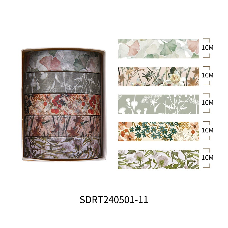 Forest quotation series and paper tape basic diary tape material diy decorative sticker tape