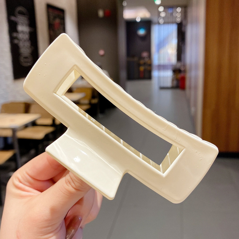 Francés retro metal clip de pelo mujeres verano gran clip de pelo perla clip de pelo Corea del Sur tiburón clip de pelo accesorios de pelo hadas