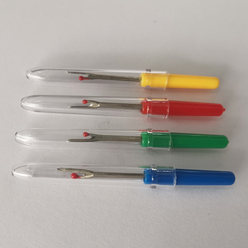 Tamaño pequeño removedor de hilo, removedor de hilo, punto de cruz, Selector de hilo rápido, abertura del agujero del botón, herramientas de costura hechas a mano caseras