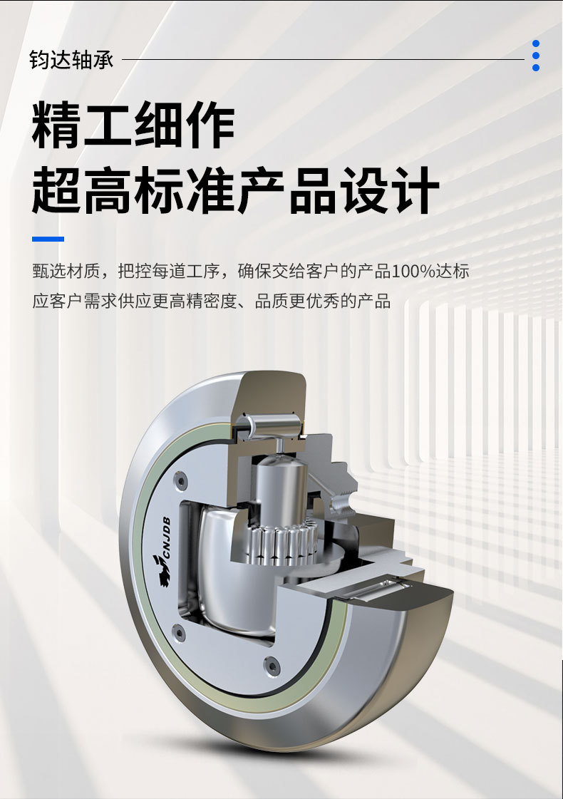 Manufacturer Supplies 4.064 Standard Composite Roller Bearings, Non-Standard High Load Fork, Door Rack Combination Roller Bearings