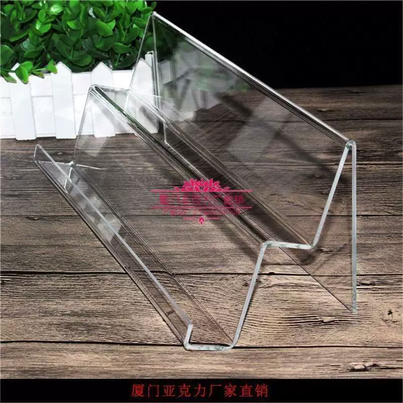 Акриловая подставка для денег прозрачная подставка для макияжа подставка для лица для макияжа подставка для дисплея трапециевидная подставка для показа
