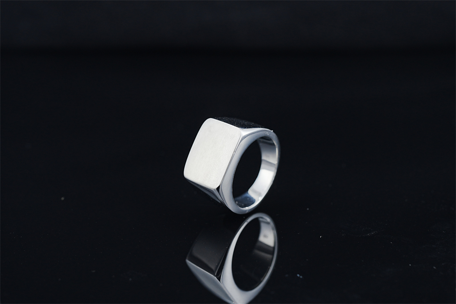 1 Piece Quantity Retro Geometric Titanium Steel Unisex Rings Punk Rings