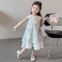 无袖小女孩夏款女童公主裙