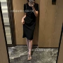 无袖简约h37672连衣裙