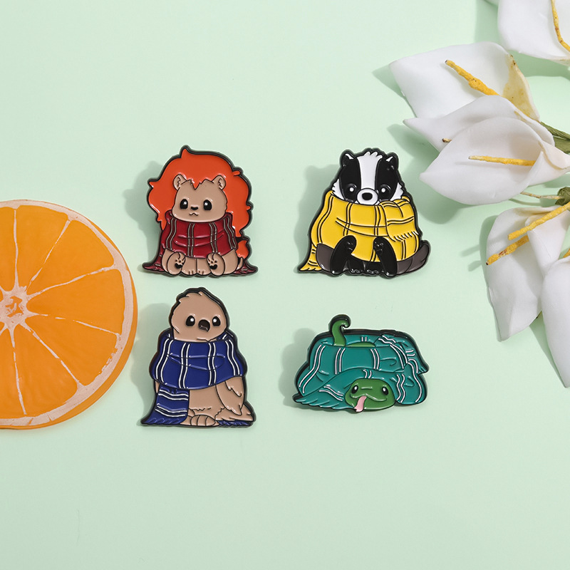 Cute Simple Style Pin Animal Zinc Alloy Plating Unisex Brooches display picture 7