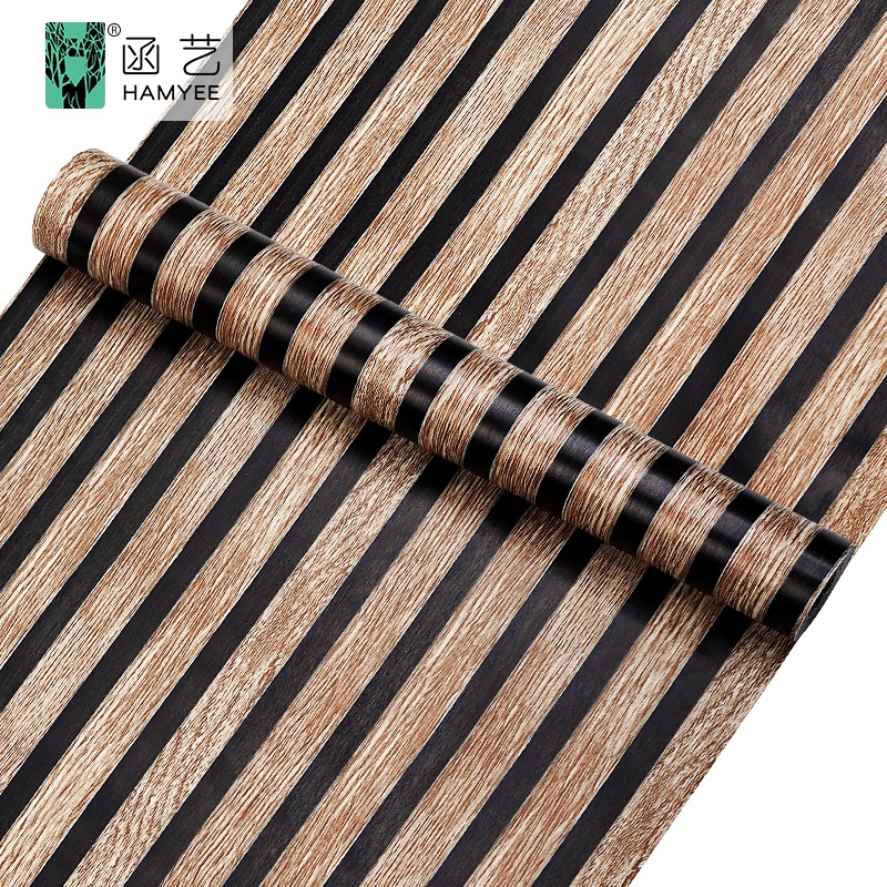 45木条纹墙纸背景墙书桌柜子翻新贴纸防水即时贴pvc壁纸自粘批发