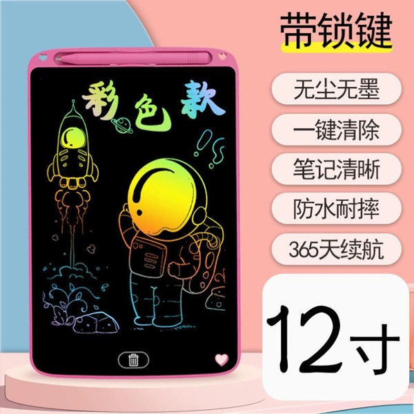 Pink 12-inch [Color + Highlight Eye Protection Screen]