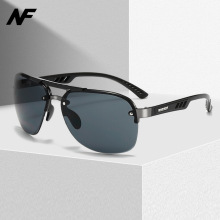 2025新款司机开车专用蛤蟆镜男士防晒太阳镜户外骑行金属时尚墨镜